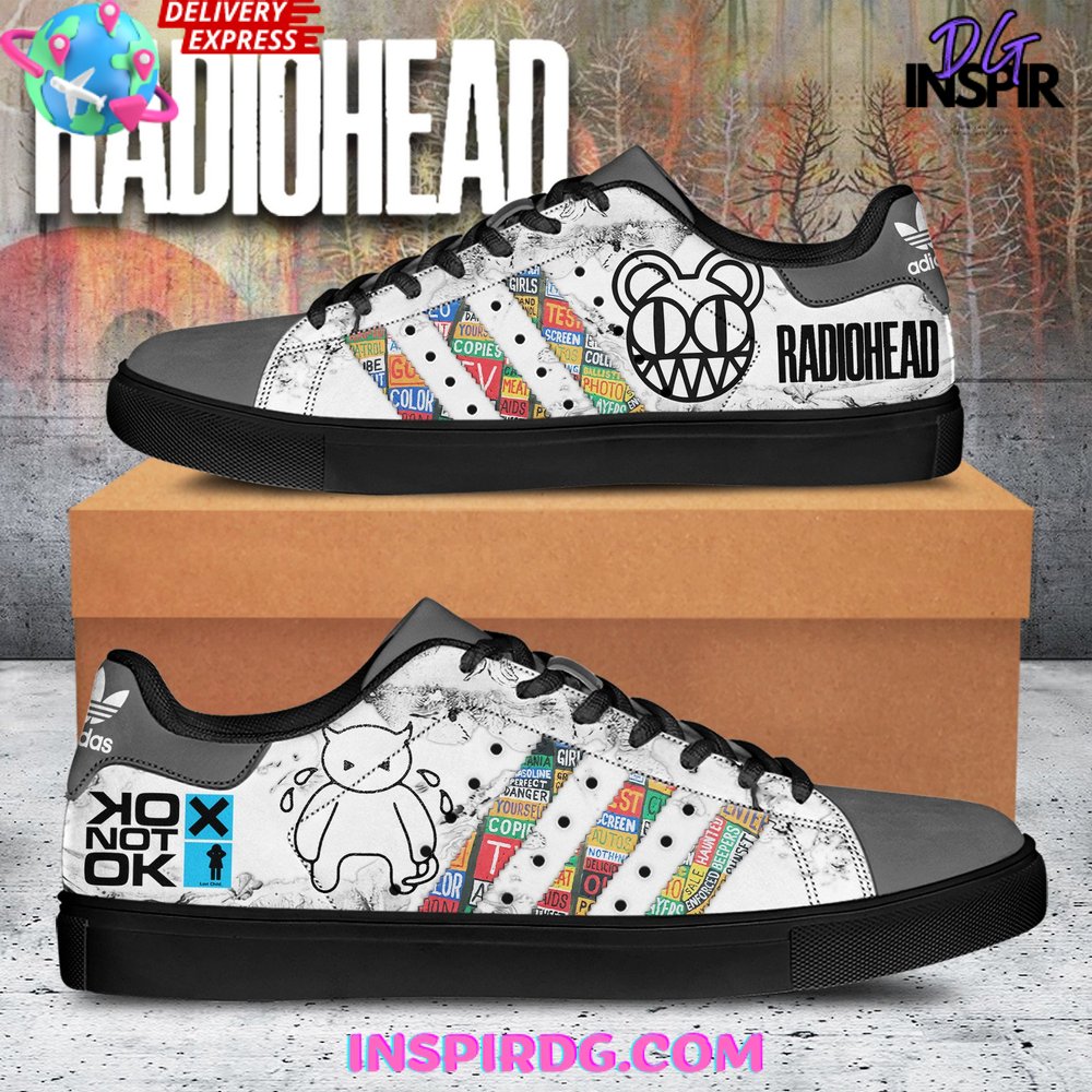 Ideafootwear Radiohead Skate Stan Shoes Sneakes For Men And Women 1