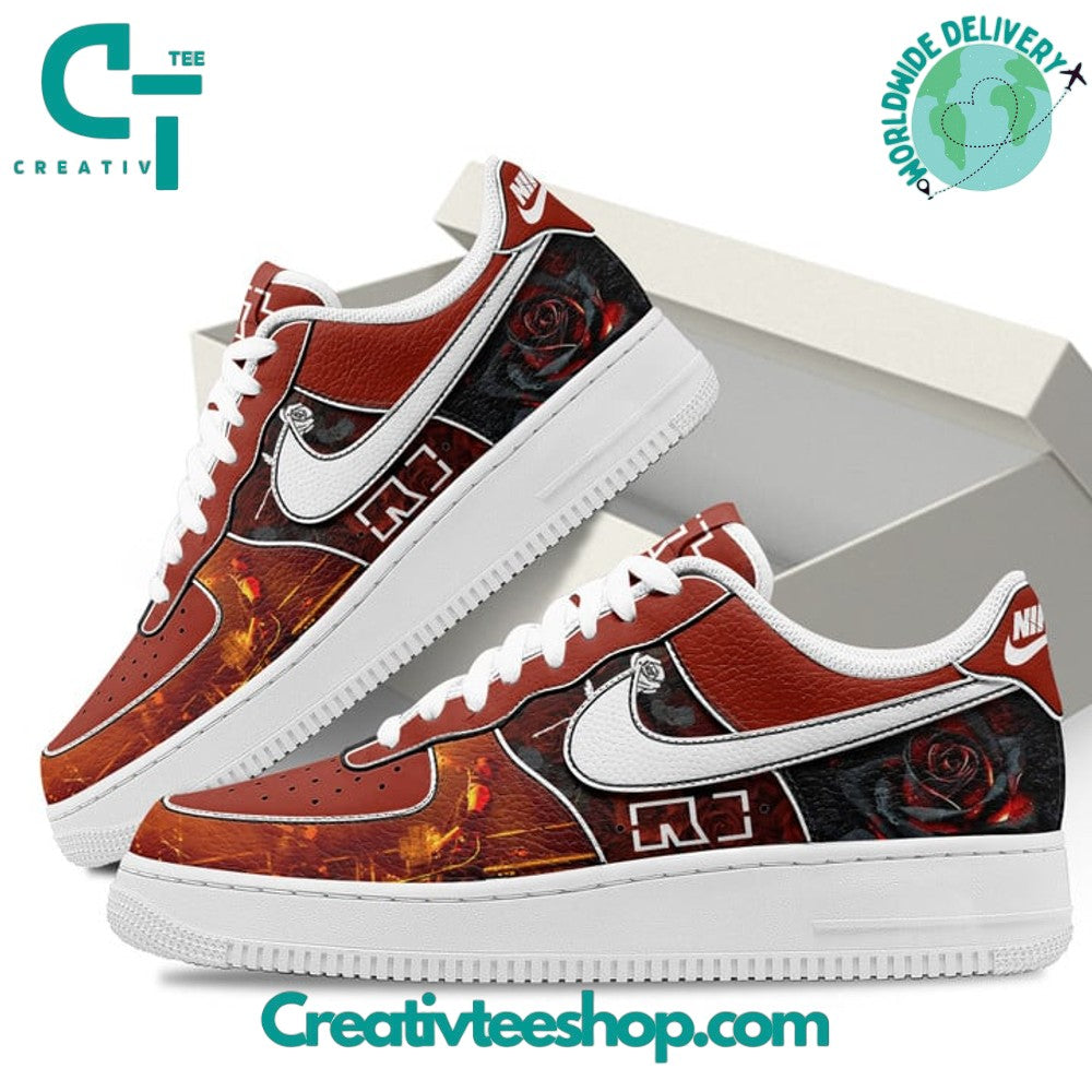 Ideafootwear Rammstein Band  Air Low-Top Sneakers Shoes For Men And Women 1