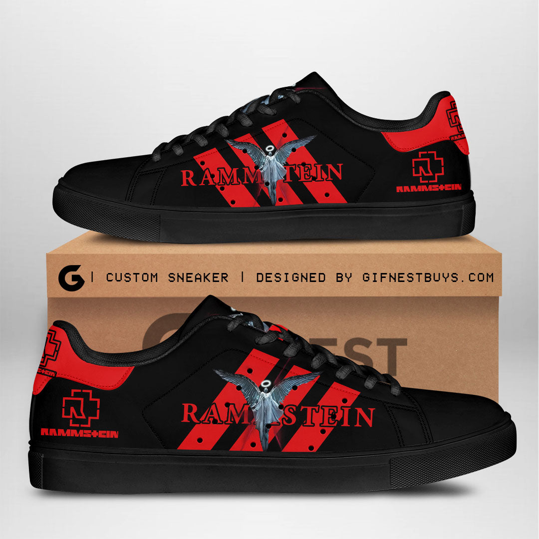 Ideafootwear Rammstein Skate Stan Shoes Sneakes For Men And Women 4