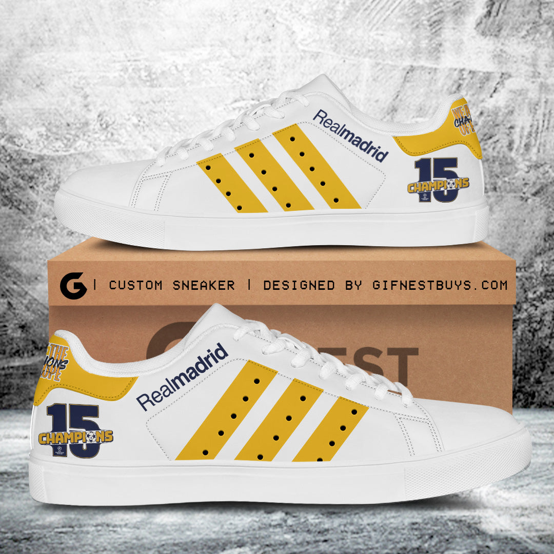 Ideafootwear Real Madrid CF Skate Stan Shoes Sneakes For Men And Women 5