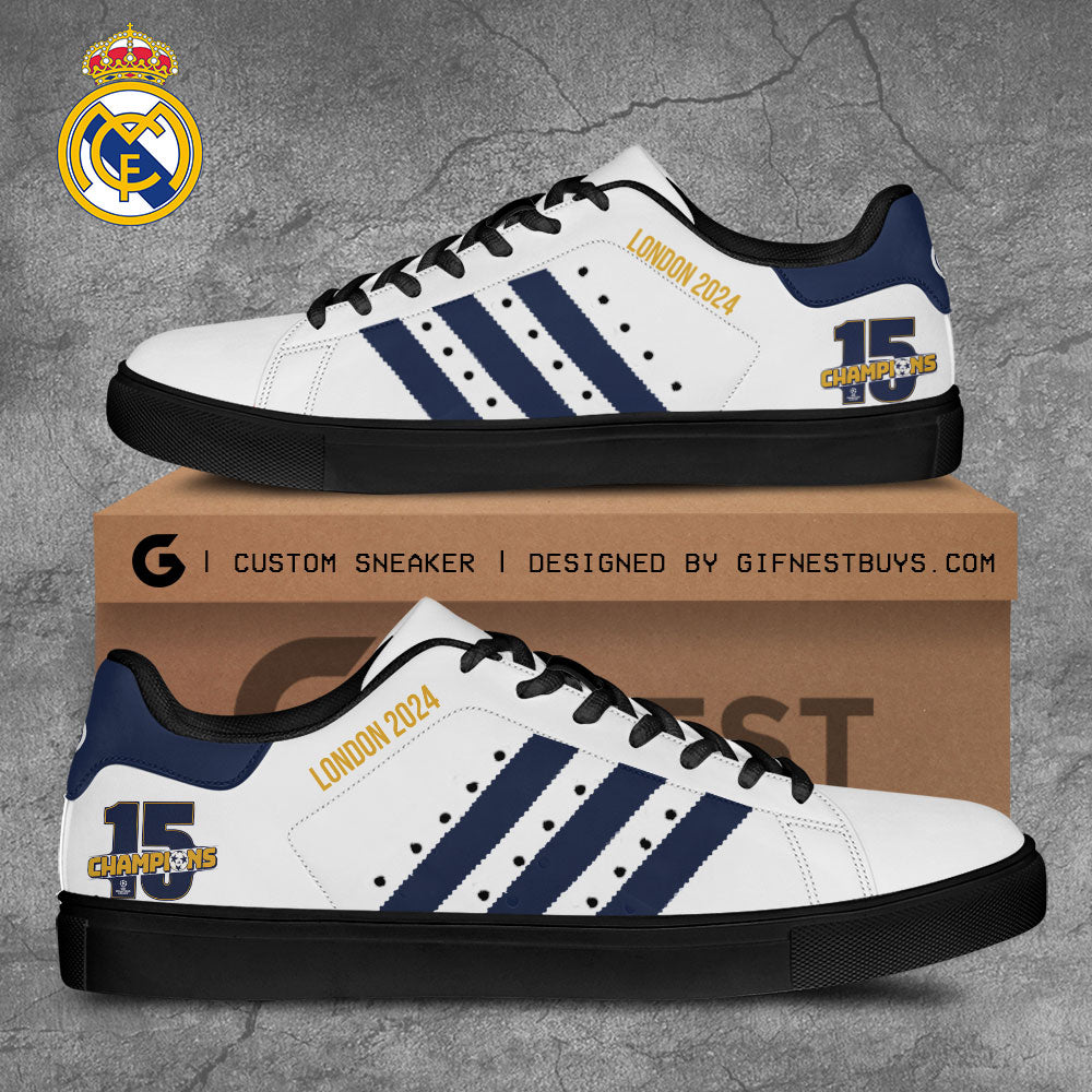 Ideafootwear Real Madrid CF Skate Stan Shoes Sneakes For Men And Women 4