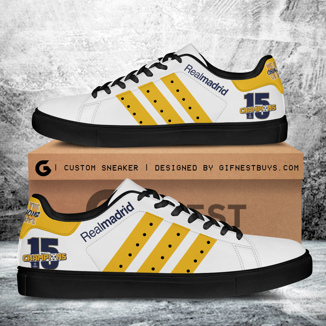 Ideafootwear Real Madrid CF Skate Stan Shoes Sneakes For Men And Women 5
