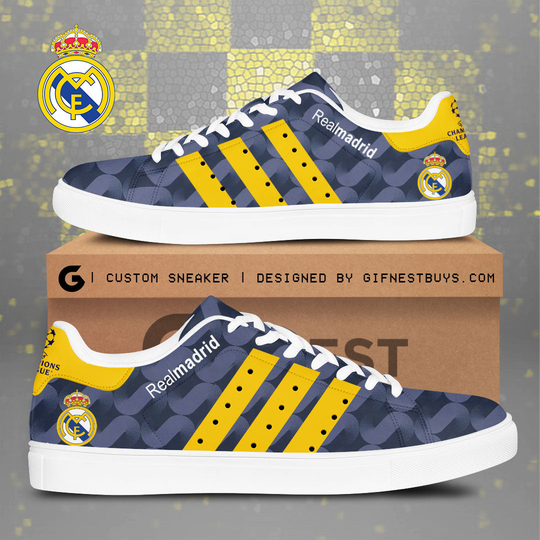 Ideafootwear Real Madrid CF Skate Stan Shoes Sneakes For Men And Women 3
