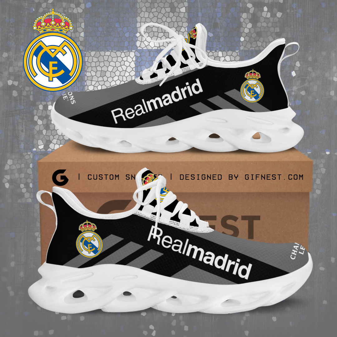 Ideafootwear Real Madrid Max Soul Shoes Sneakers For Men And Women 2