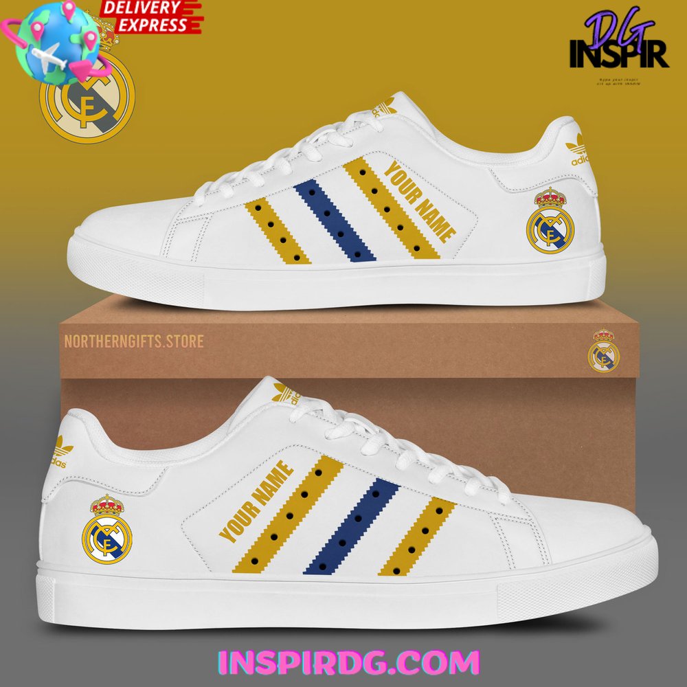 Ideafootwear Real Madrid Skate Stan Shoes Sneakes For Men And Women 1
