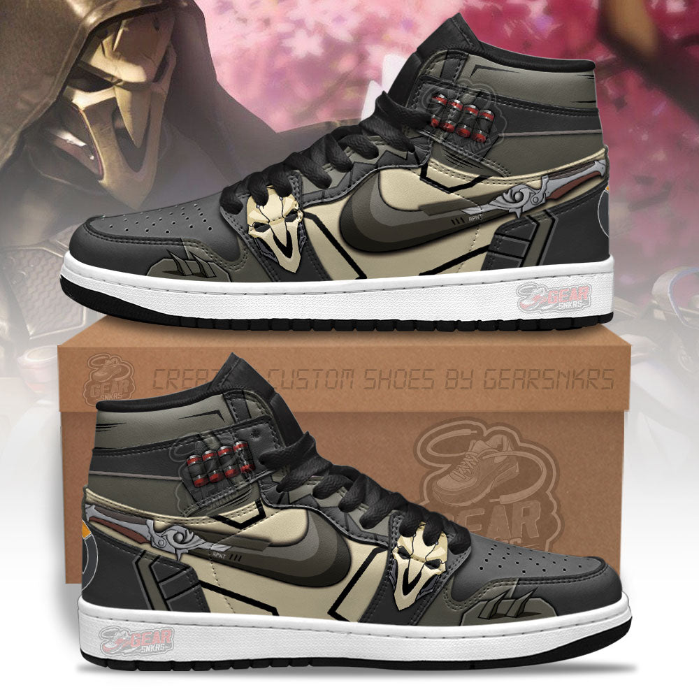 Ideafootwear Reaper Overwatch AJ1 High Sneakers Shoes For Men And Women 1