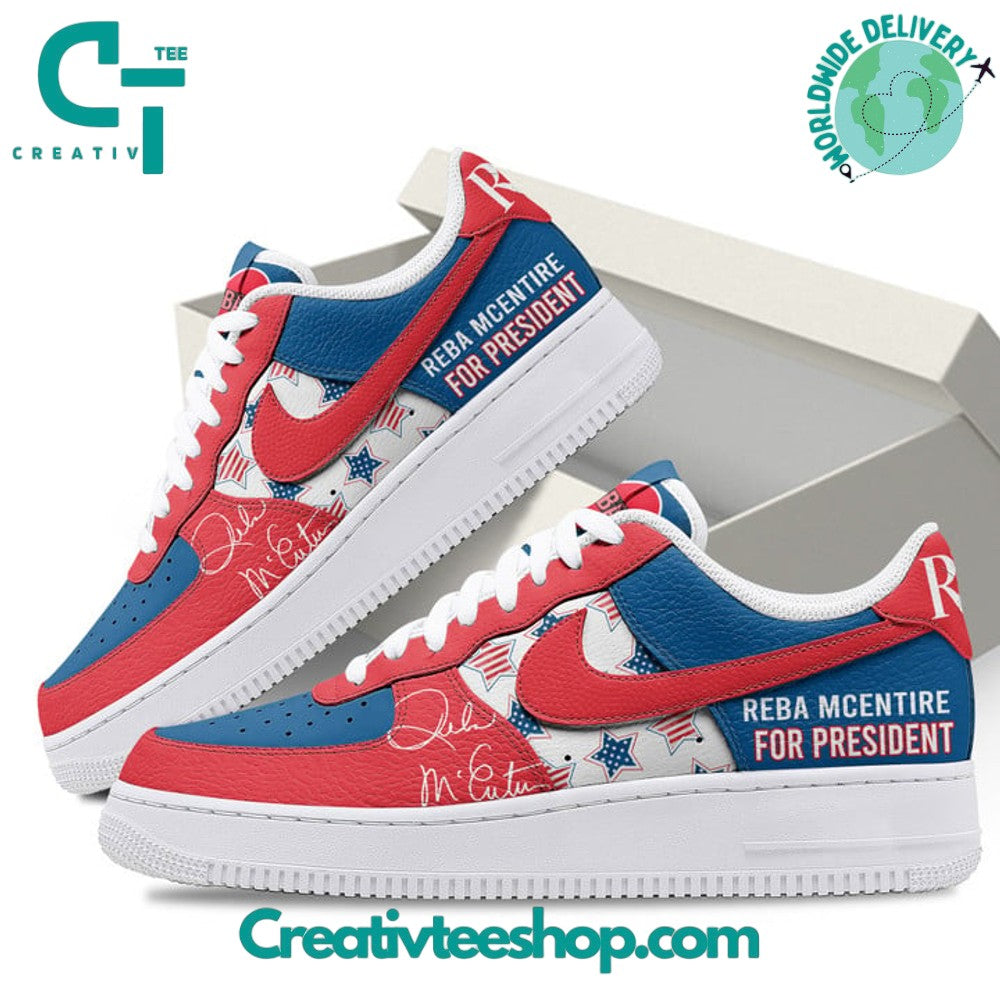 Ideafootwear Reba McEntire Air Low-Top Sneakers Shoes For Men And Women 5