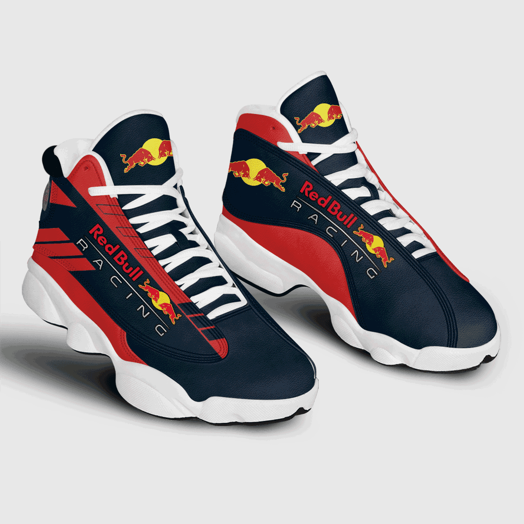 Ideafootwear Red Bull Racing AJ13 Sneakers Shoes For Men And Women 1