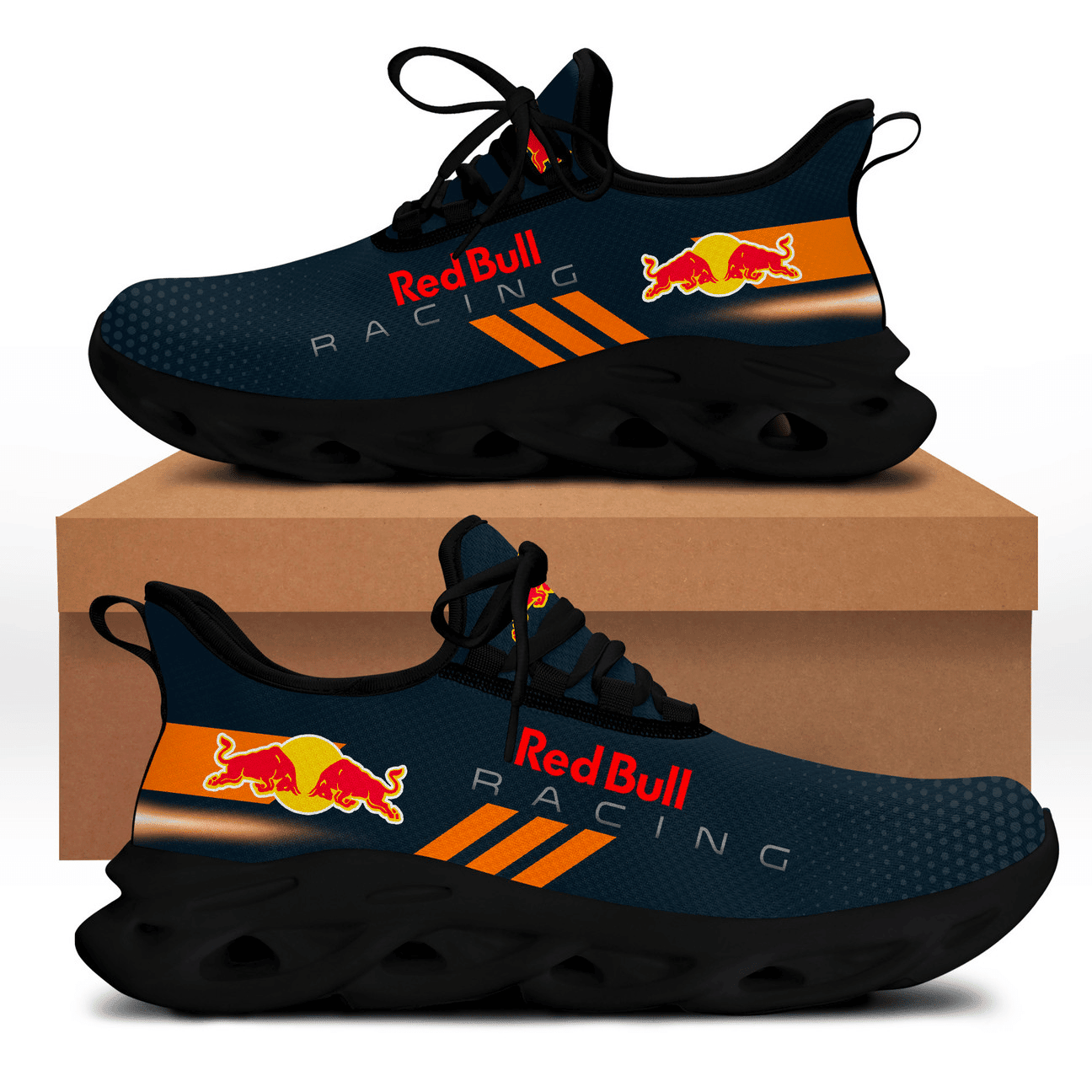 Ideafootwear Red Bull Racing Max Soul Shoes Sneakers For Men And Women 25