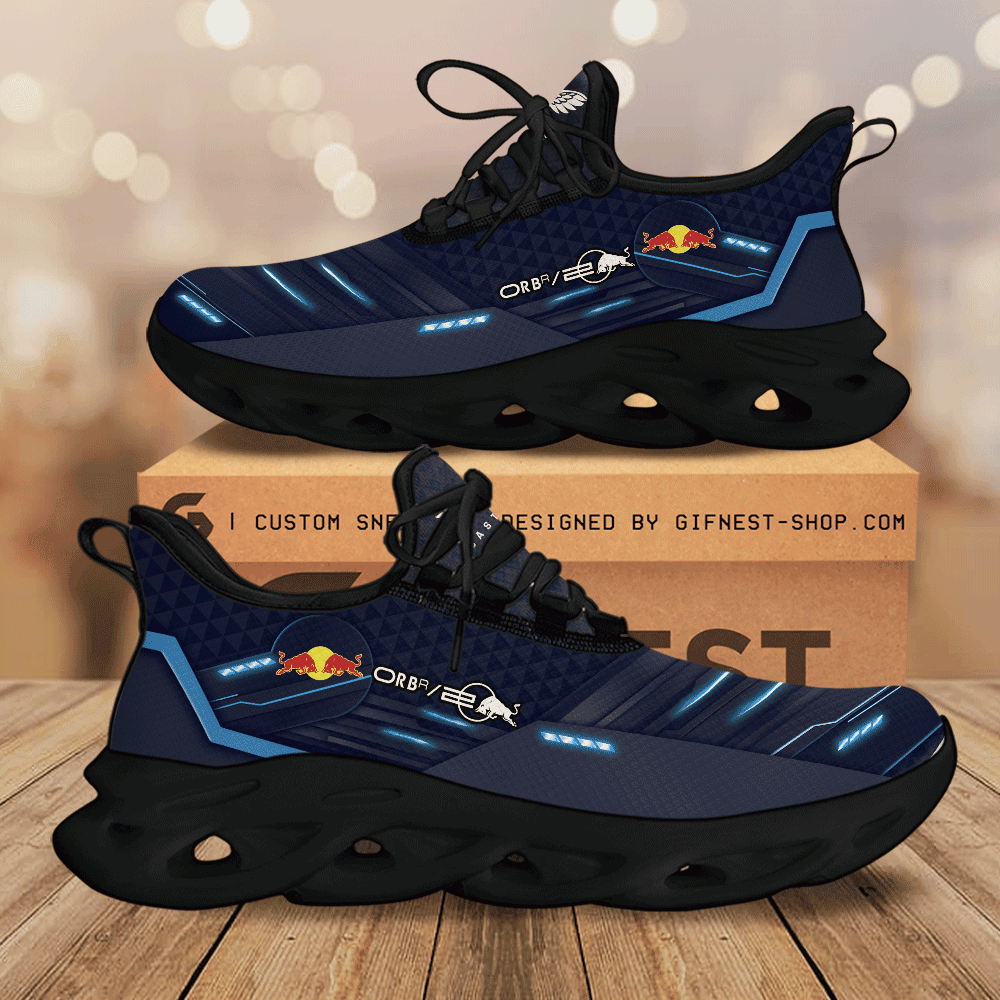Ideafootwear Red Bull Racing Max Soul Shoes Sneakers For Men And Women 40