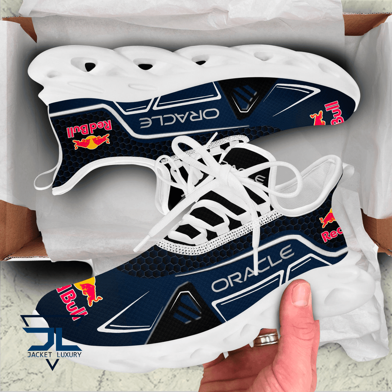 Ideafootwear Red Bull Racing Max Soul Shoes Sneakers For Men And Women 52