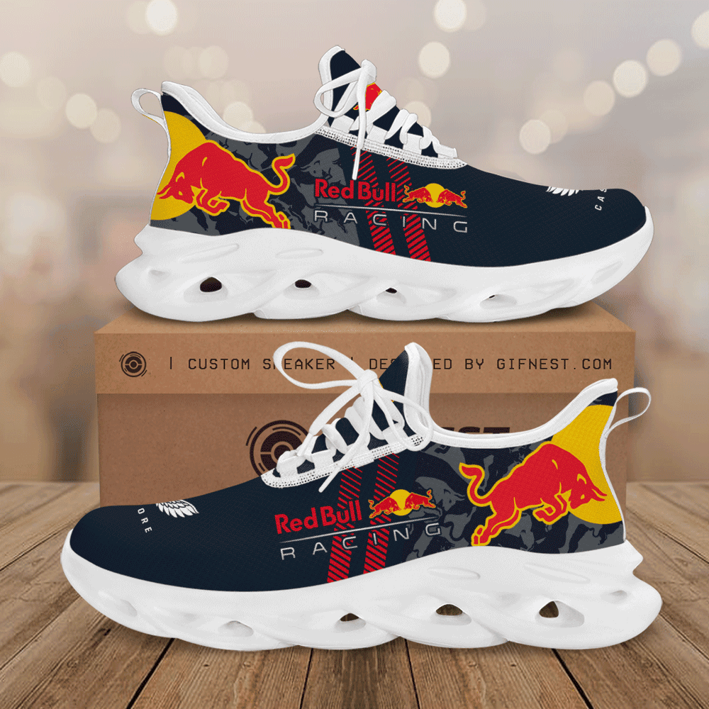 Ideafootwear Red Bull Racing Max Soul Shoes Sneakers For Men And Women 7
