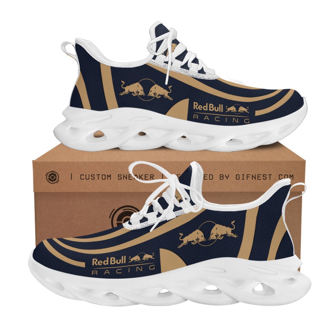 Ideafootwear Red Bull Racing Max Soul Shoes Sneakers For Men And Women 2