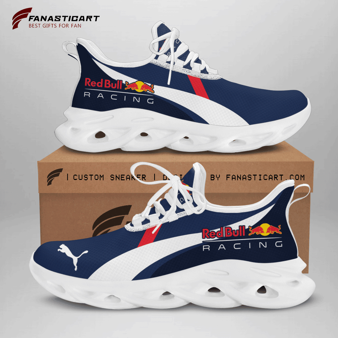 Ideafootwear Red Bull Racing Max Soul Shoes Sneakers For Men And Women 41