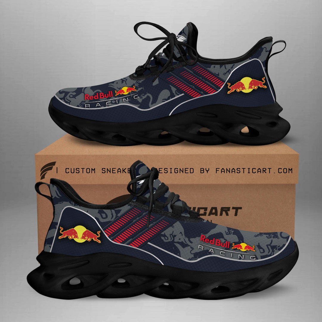 Ideafootwear Red Bull Racing Max Soul Shoes Sneakers For Men And Women 21