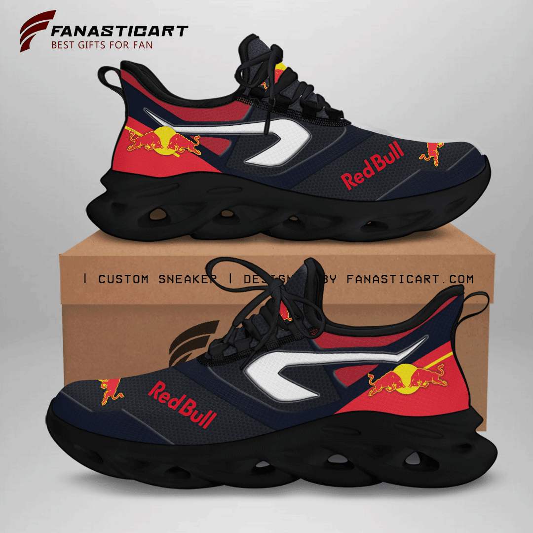 Ideafootwear Red Bull Racing Max Soul Shoes Sneakers For Men And Women 30