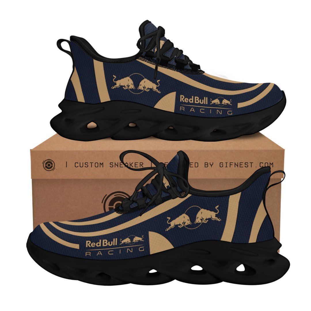 Ideafootwear Red Bull Racing Max Soul Shoes Sneakers For Men And Women 2