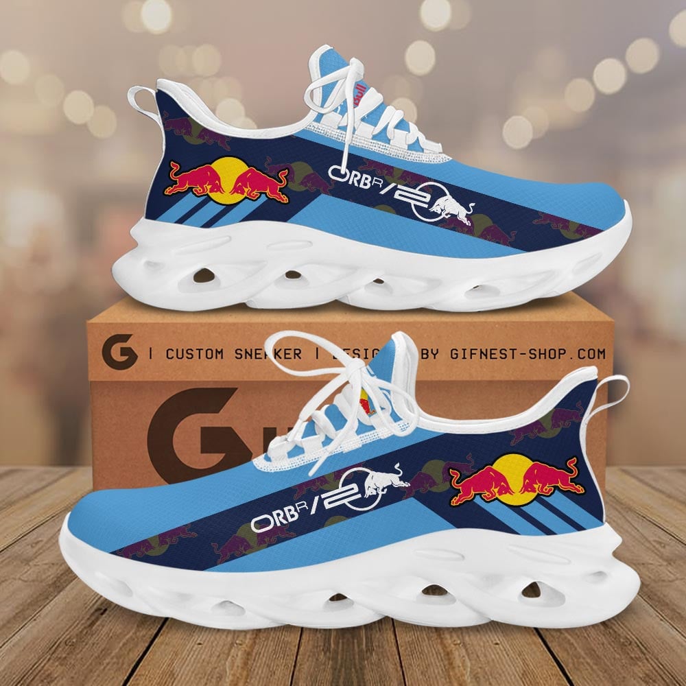 Ideafootwear Red Bull Racing Max Soul Shoes Sneakers For Men And Women 39