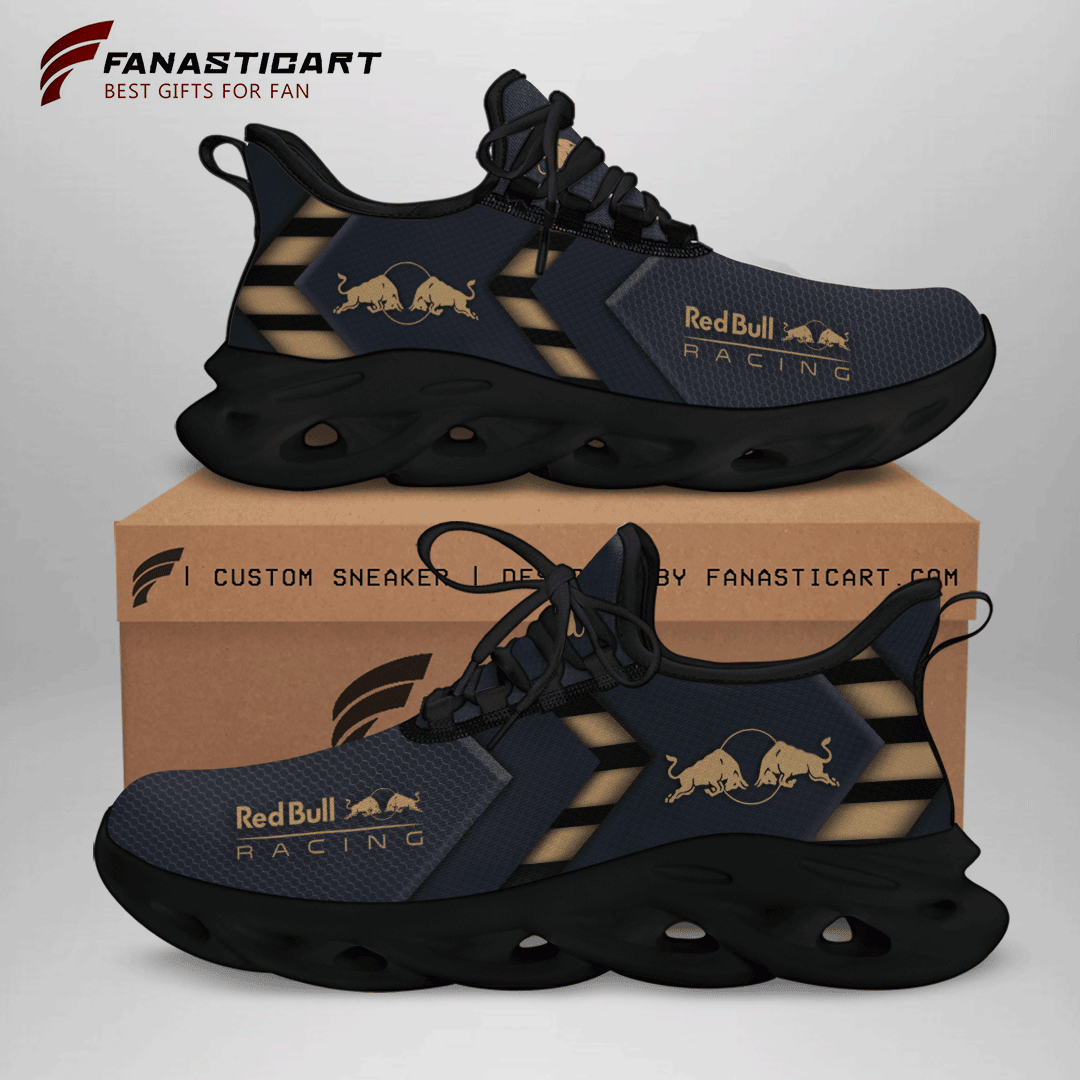 Ideafootwear Red Bull Racing Max Soul Shoes Sneakers For Men And Women 31