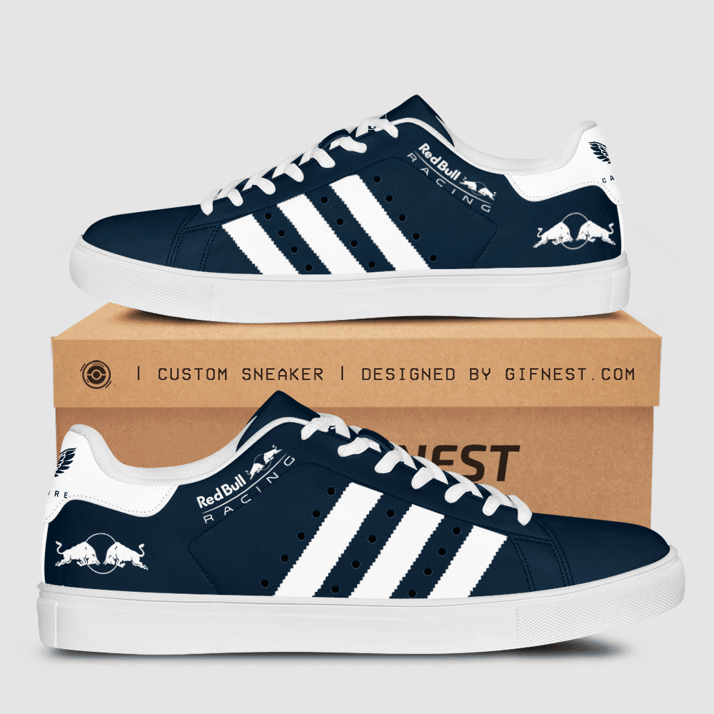 Ideafootwear Red Bull Racing Skate Stan Shoes Sneakes For Men And Women 26