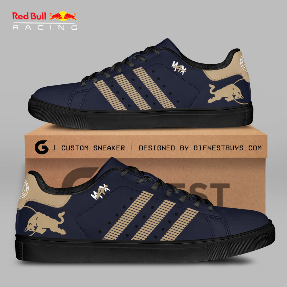 Ideafootwear Red Bull Racing Skate Stan Shoes Sneakes For Men And Women 2