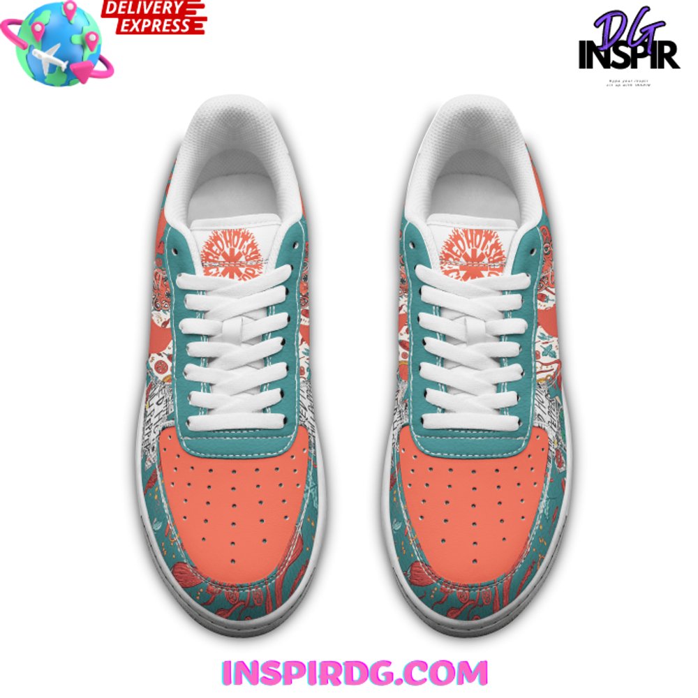 Ideafootwear Red Hot Chili Peppers Air Low-Top Sneakers Shoes For Men And Women 1