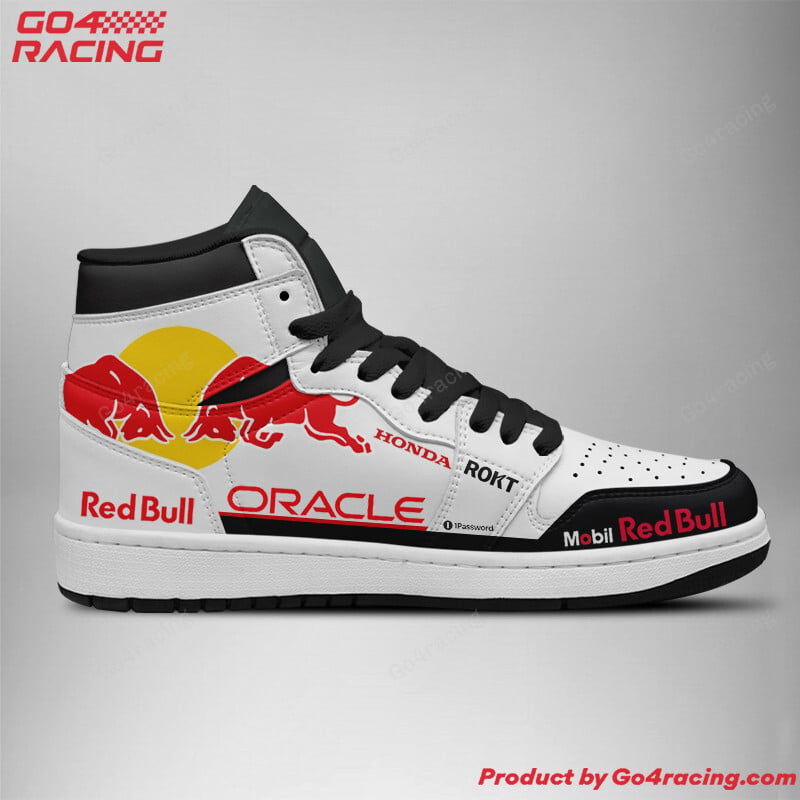 Ideafootwear Redbull Formula AJ1 High Sneakers Shoes For Men And Women 2