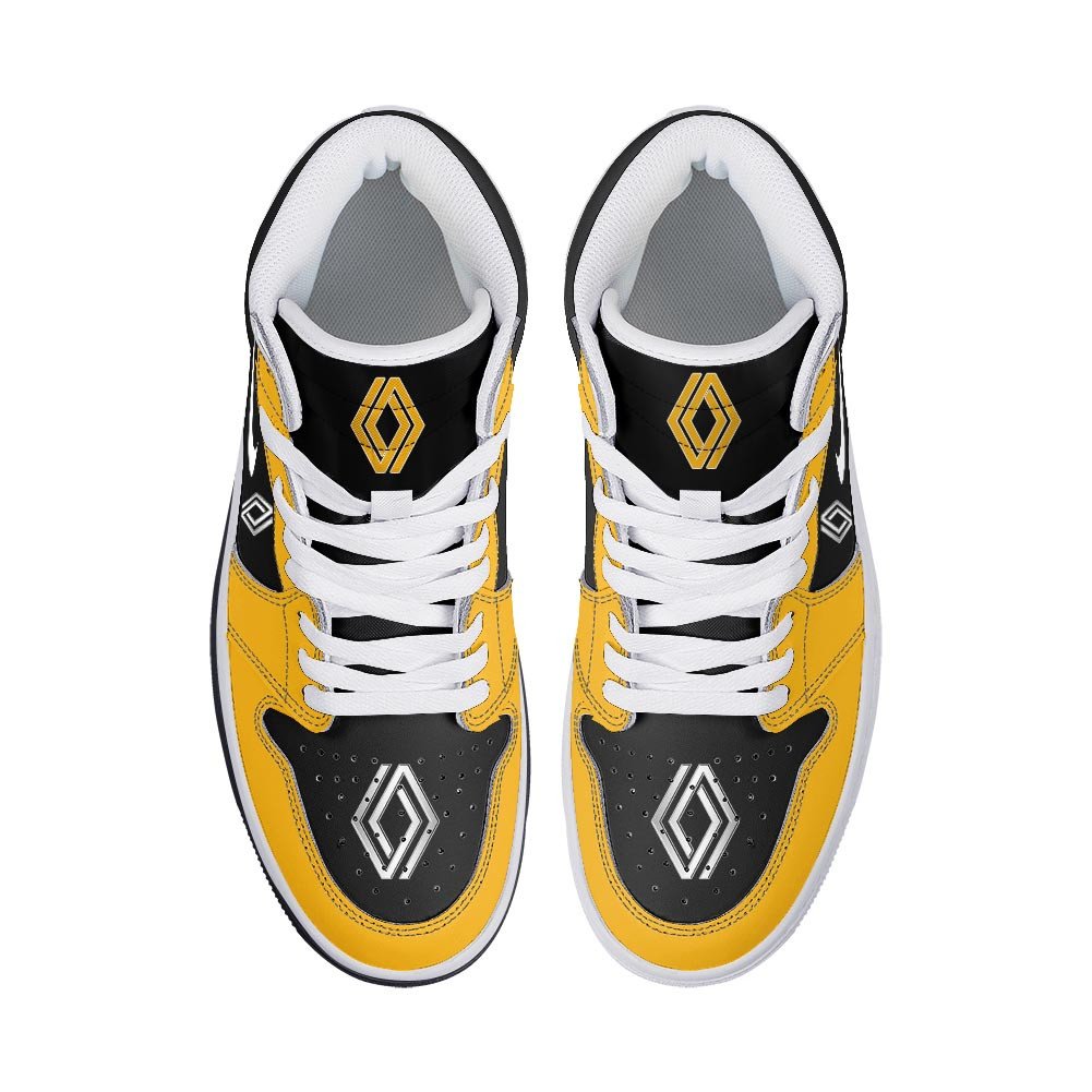 Ideafootwear Renault Trucks AJ1 High Sneakers Shoes For Men And Women 1
