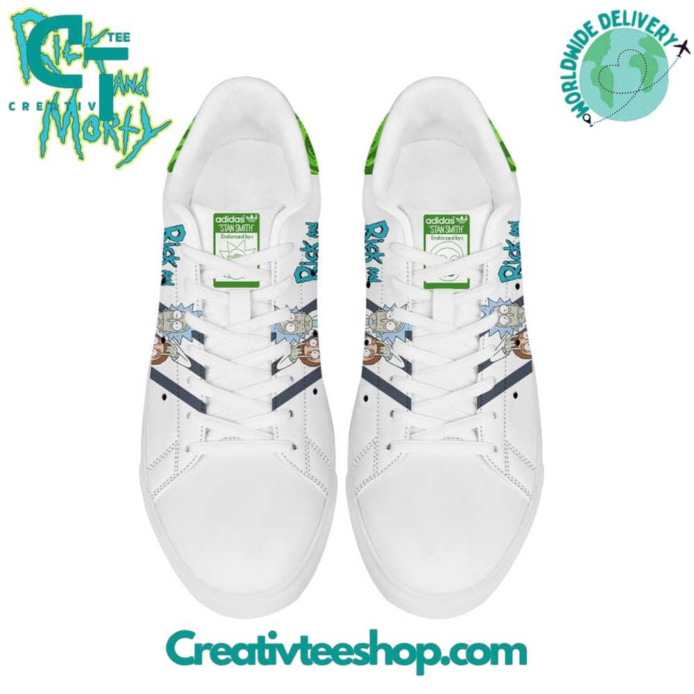 Ideafootwear Rick And Morty Skate Stan Shoes Sneakes For Men And Women 5