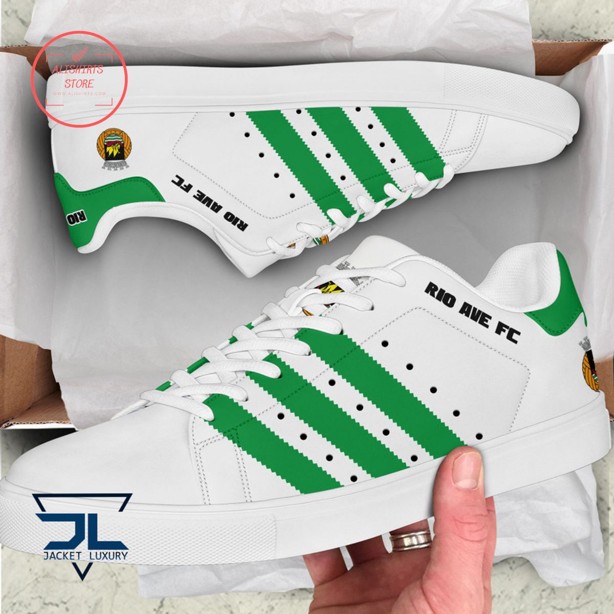 Ideafootwear Rio Ave FC Skate Stan Shoes Sneakes For Men And Women 2