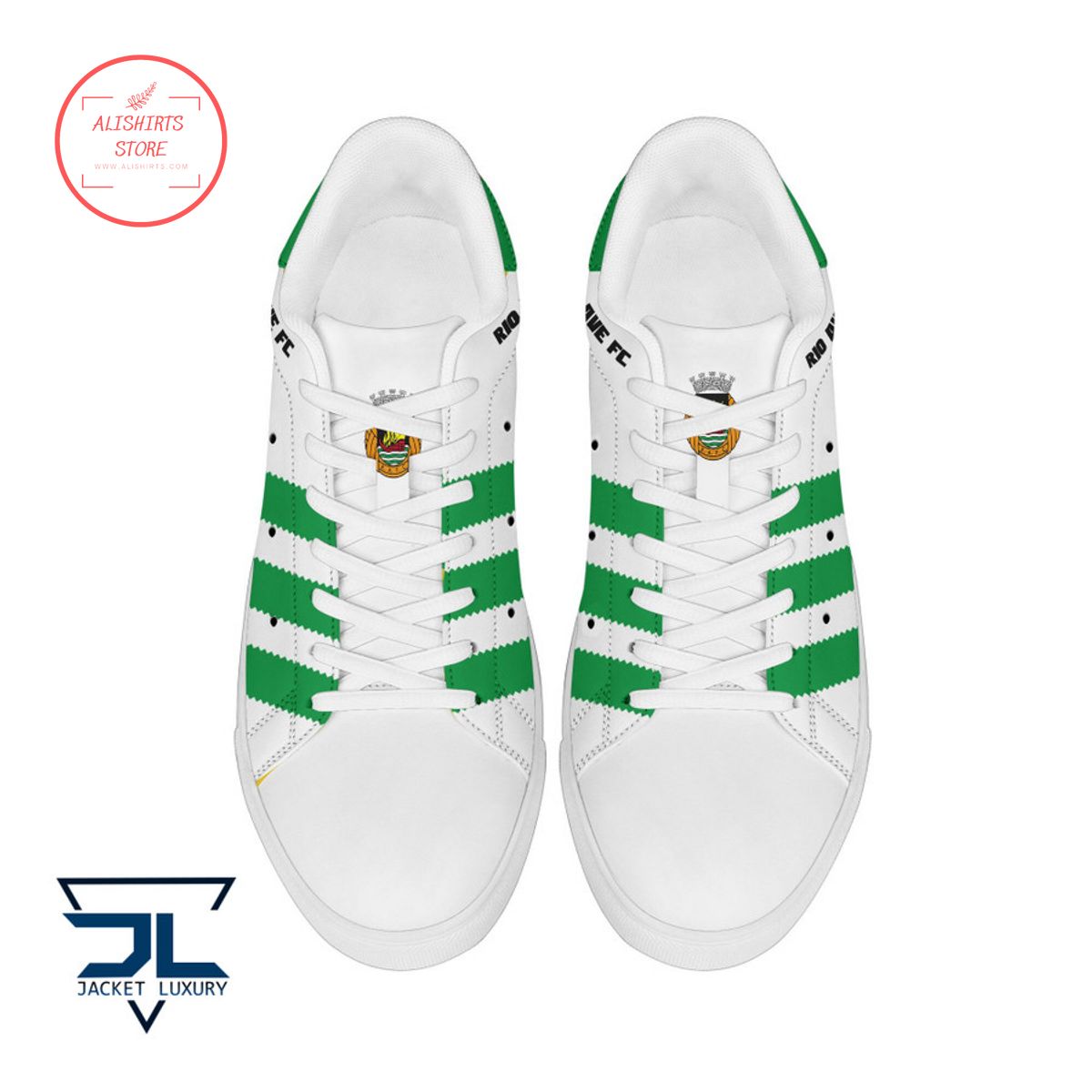 Ideafootwear Rio Ave FC Skate Stan Shoes Sneakes For Men And Women 2