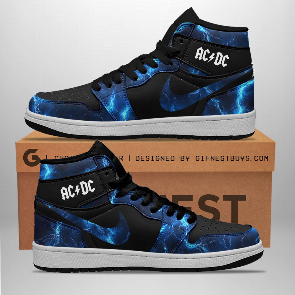 Ideafootwear Rock Music AJ1 High Sneakers Shoes For Men And Women 3