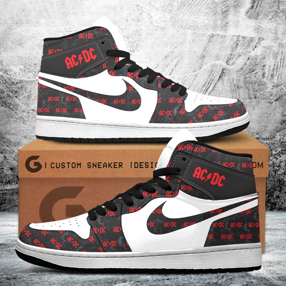 Ideafootwear Rock Music AJ1 High Sneakers Shoes For Men And Women 4