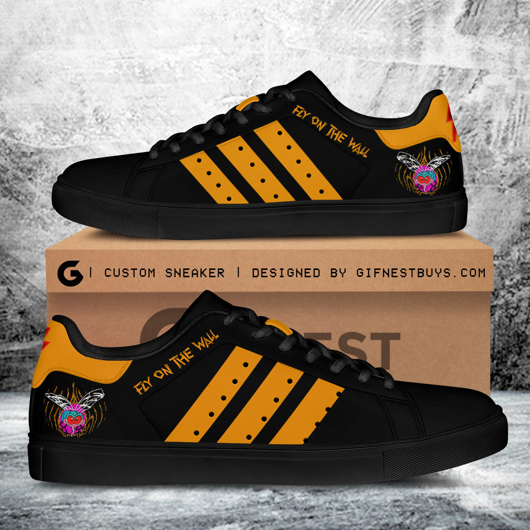 Ideafootwear Rock Music Skate Stan Shoes Sneakes For Men And Women 10