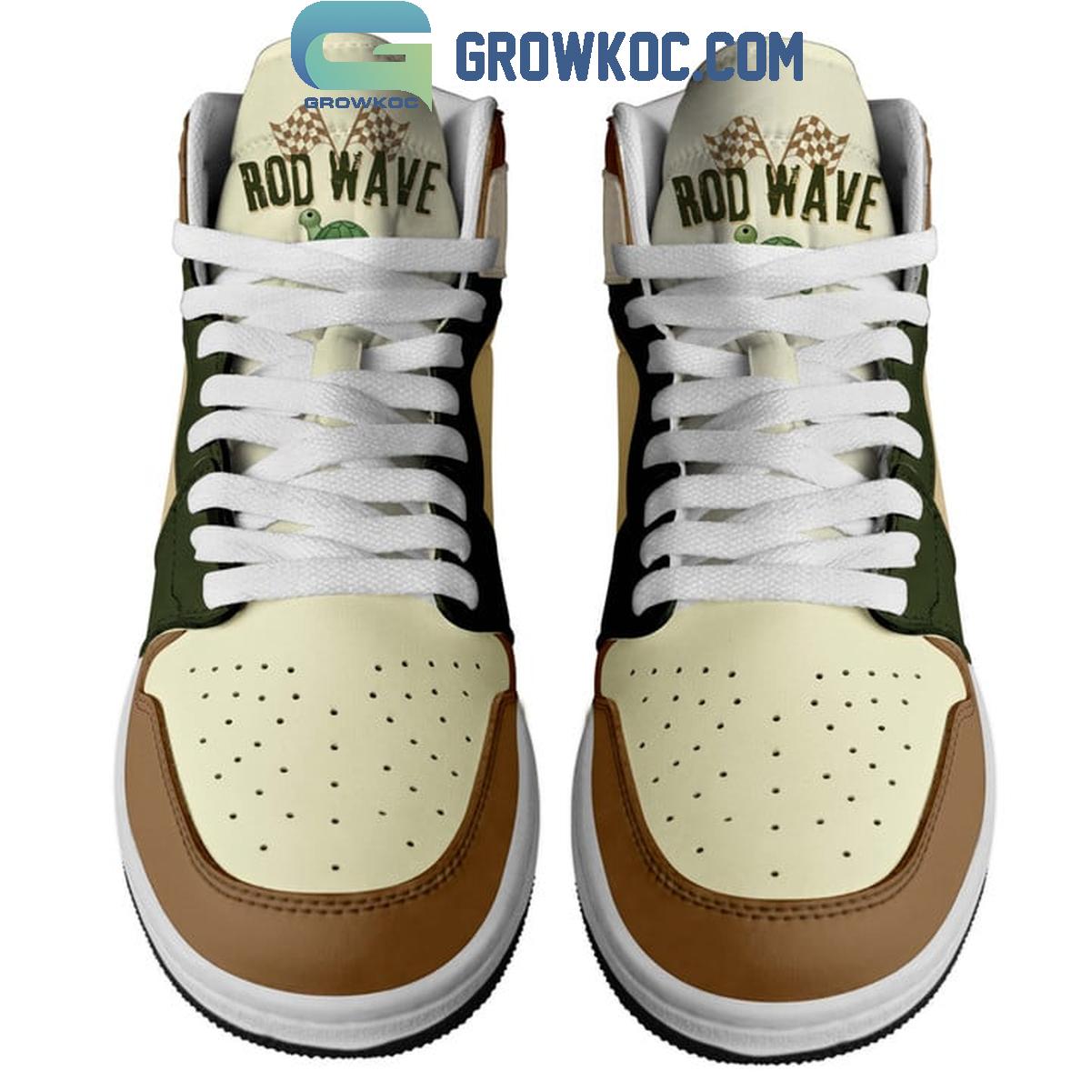Ideafootwear Rod Wave AJ1 High Sneakers Shoes For Men And Women 1