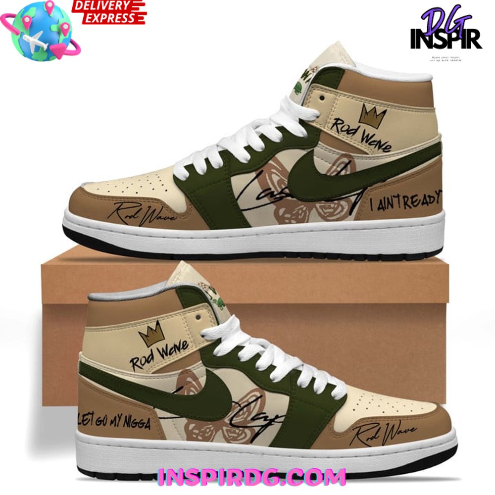 Ideafootwear Rod Wave AJ1 High Sneakers Shoes For Men And Women 2
