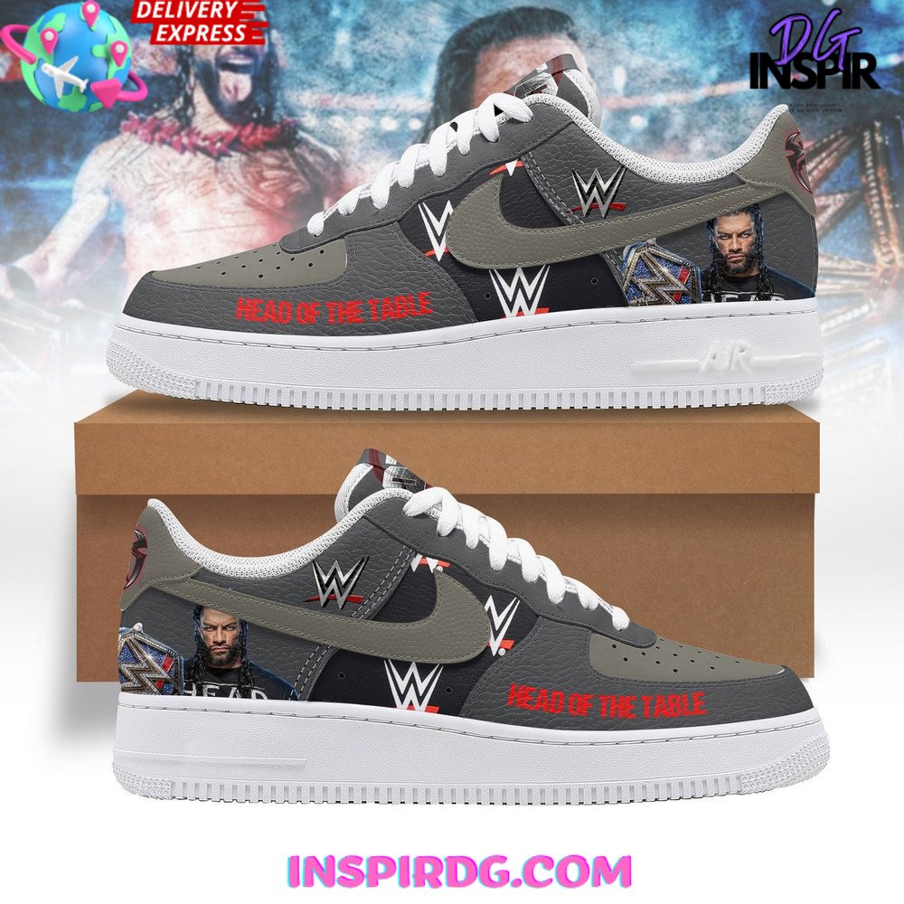 Ideafootwear Roman Reigns Air Low-Top Sneakers Shoes For Men And Women 3