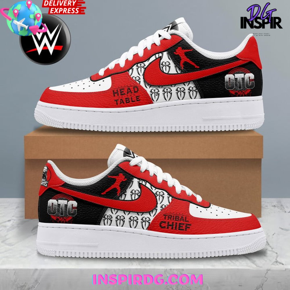 Ideafootwear Roman Reigns Air Low-Top Sneakers Shoes For Men And Women 2