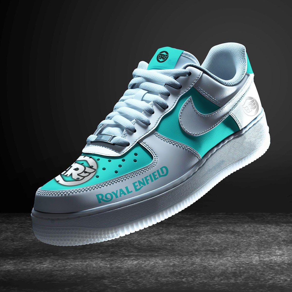 Ideafootwear Royal Enfield Air Low-Top Sneakers Shoes For Men And Women 6