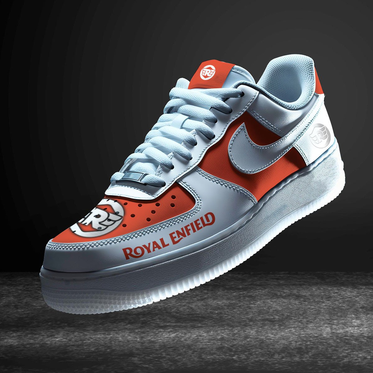 Ideafootwear Royal Enfield Air Low-Top Sneakers Shoes For Men And Women 2