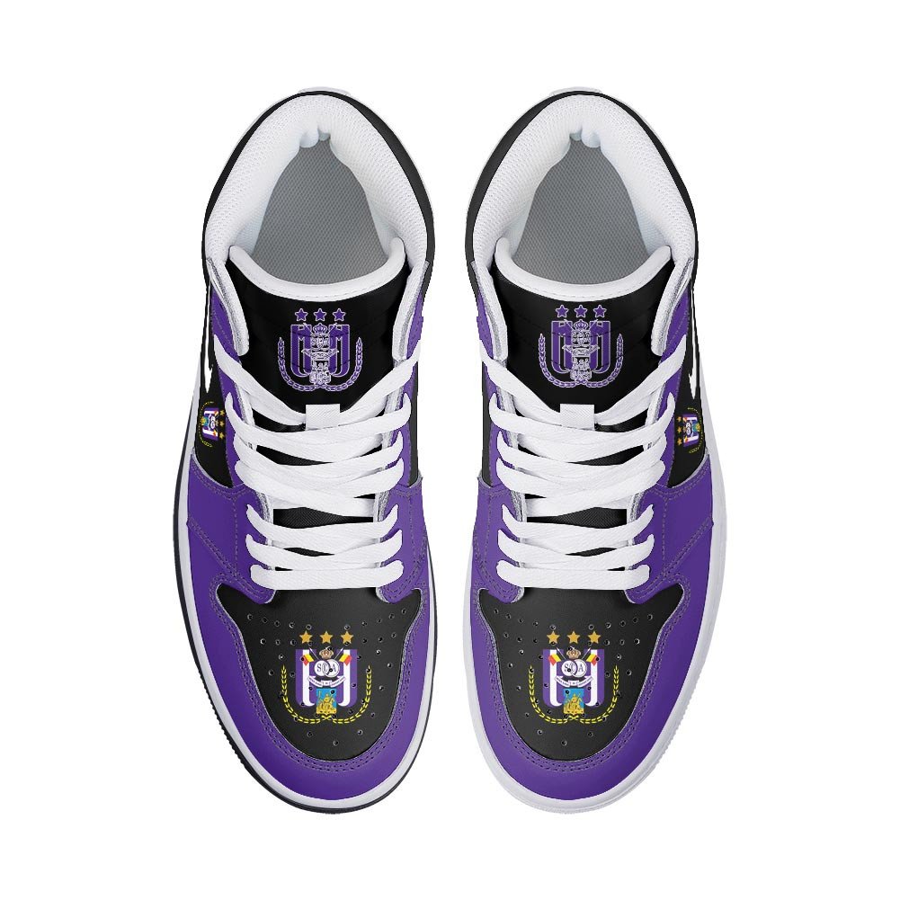 Ideafootwear Royal Sporting Club Anderlecht AJ1 High Sneakers Shoes For Men And Women 1