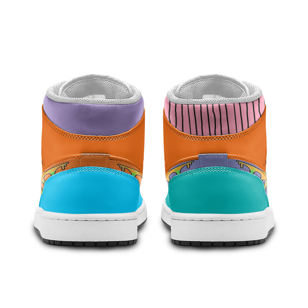 Ideafootwear Rugrats AJ1 High Sneakers Shoes For Men And Women 1