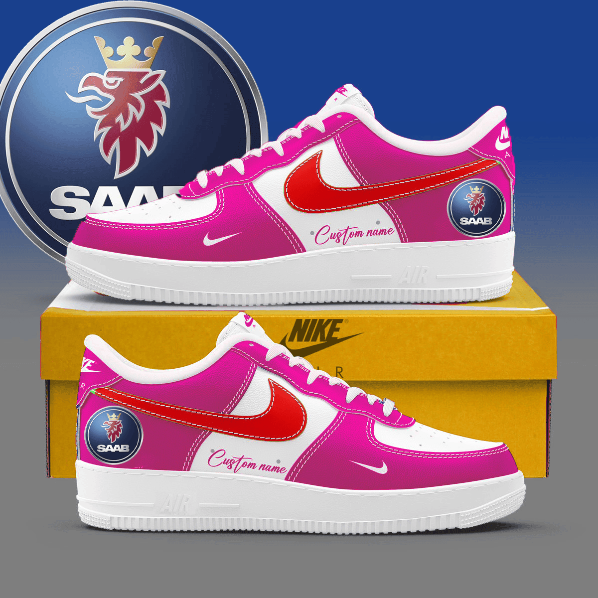 Ideafootwear Saab AB Air Low-Top Sneakers Shoes For Men And Women 10
