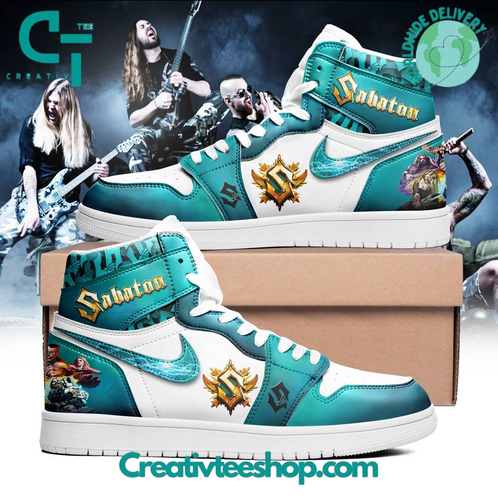 Ideafootwear Sabaton AJ1 High Sneakers Shoes For Men And Women 1