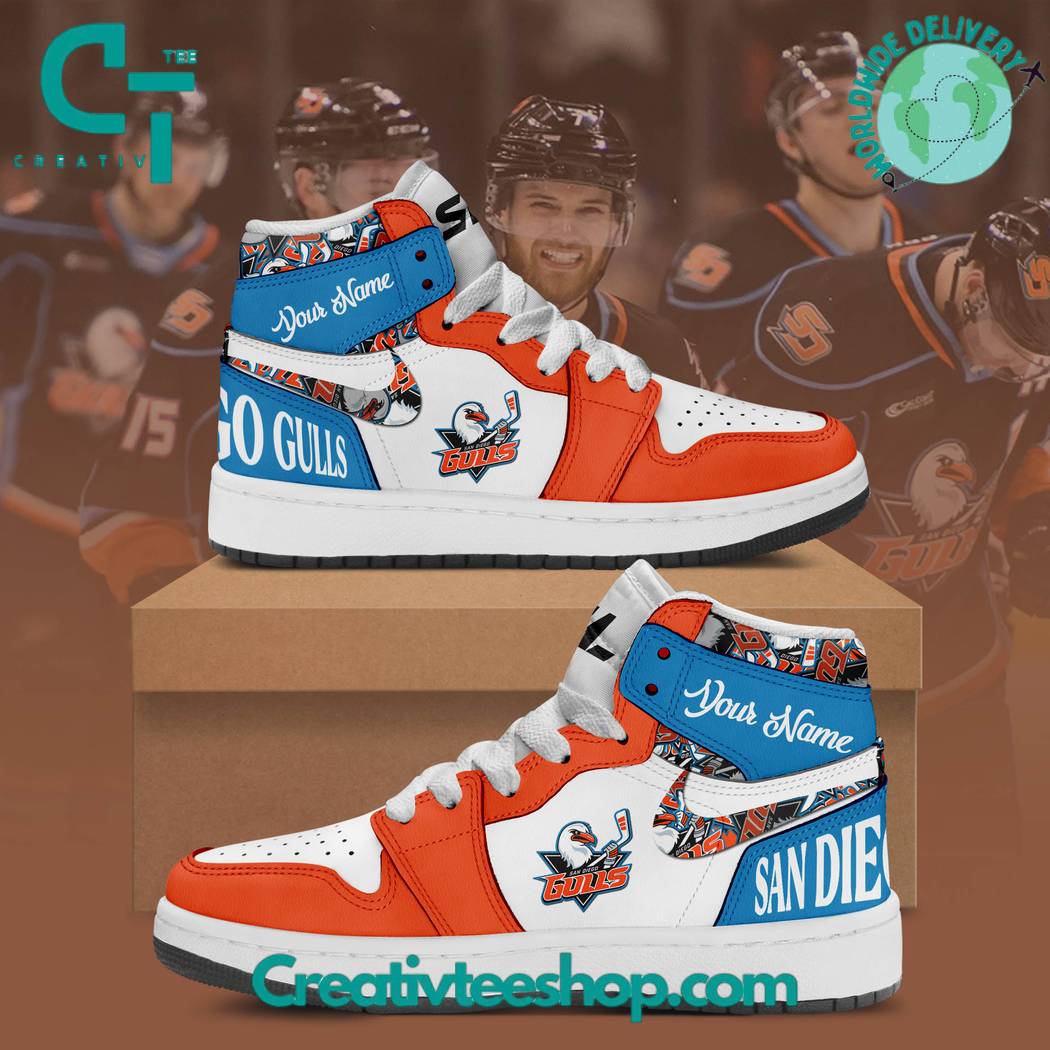 Ideafootwear San Diego Gulls AJ1 High Sneakers Shoes For Men And Women 1