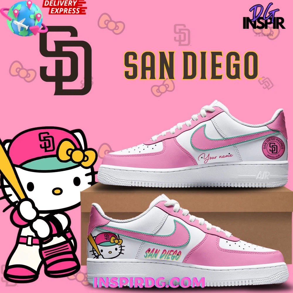 Ideafootwear San Diego Padres Air Low-Top Sneakers Shoes For Men And Women 5