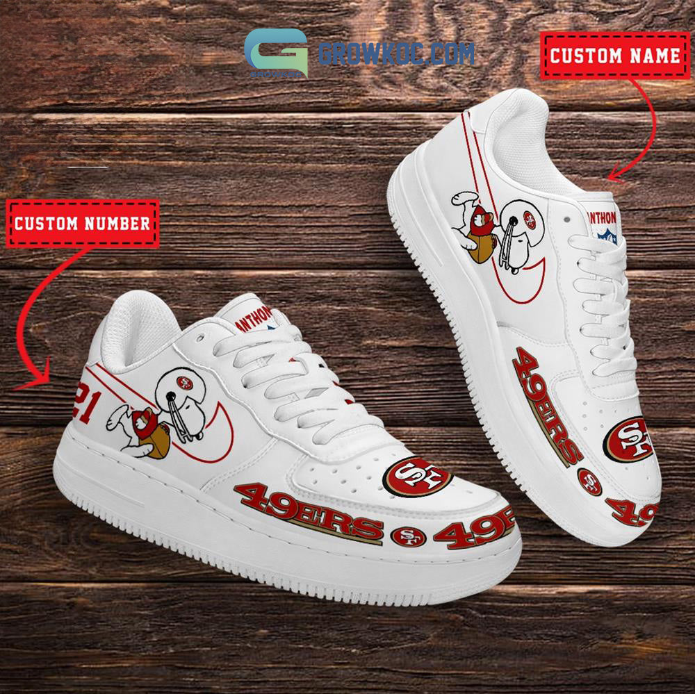 Ideafootwear San Francisco 49ers Air Low-Top Sneakers Shoes For Men And Women 1