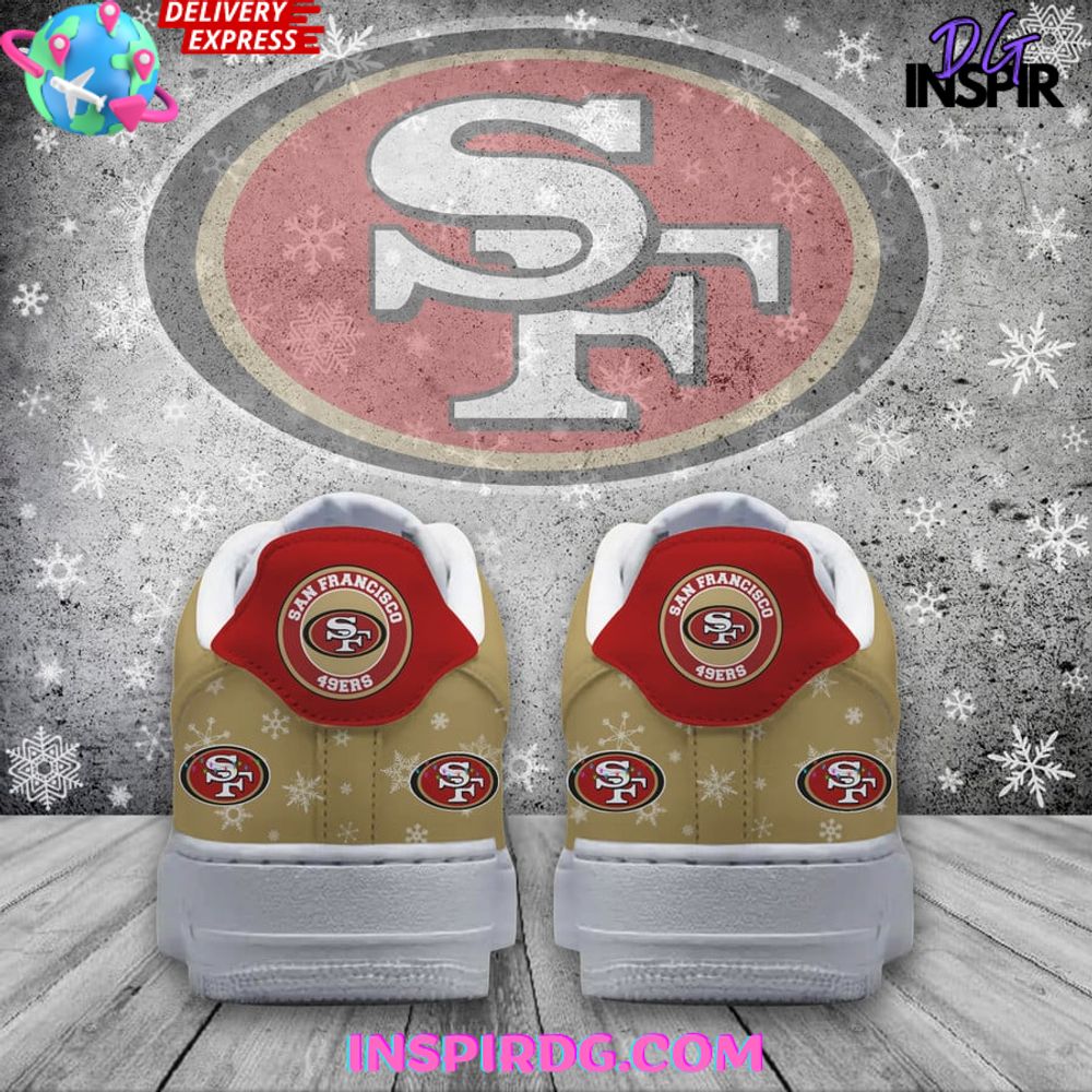 Ideafootwear San Francisco 49ers Air Low-Top Sneakers Shoes For Men And Women 12