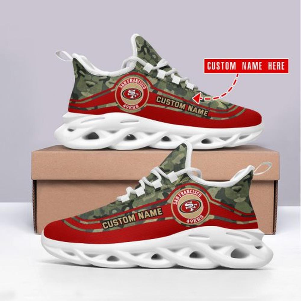 Ideafootwear San Francisco 49ers Max Soul Shoes Sneakers For Men And Women 18