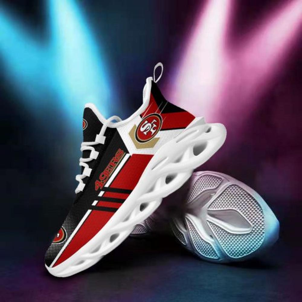 Ideafootwear San Francisco 49ers Max Soul Shoes Sneakers For Men And Women 153